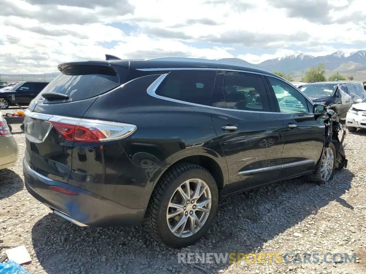 3 fotografías del automóvil dañado 5GAEVBKW5NJ162052 BUICK ENCLAVE 2022
