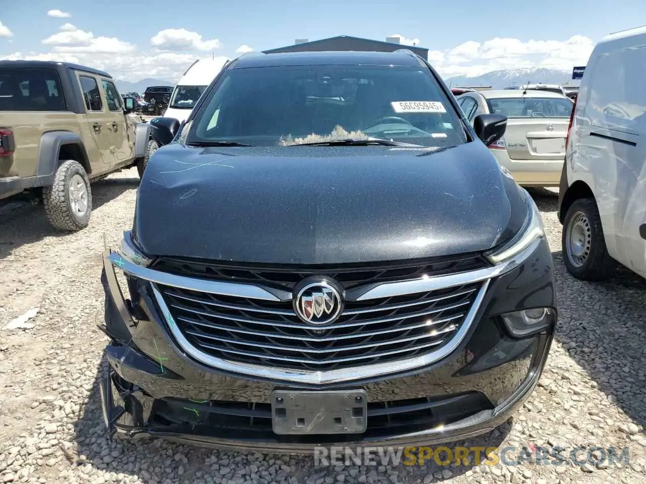 5 fotografías del automóvil dañado 5GAEVBKW5NJ162052 BUICK ENCLAVE 2022