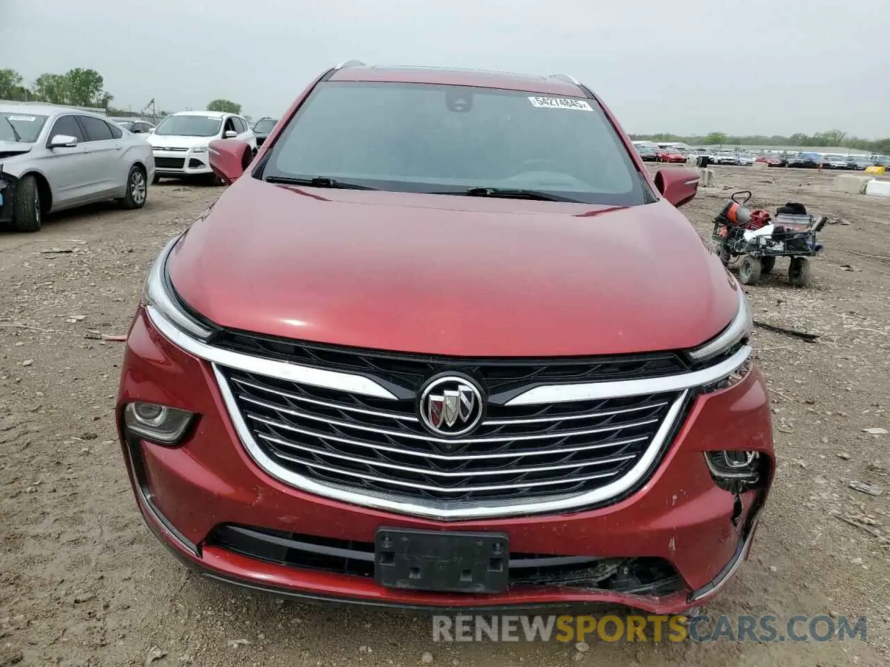5 fotografías del automóvil dañado 5GAEVBKW6NJ172444 BUICK ENCLAVE 2022