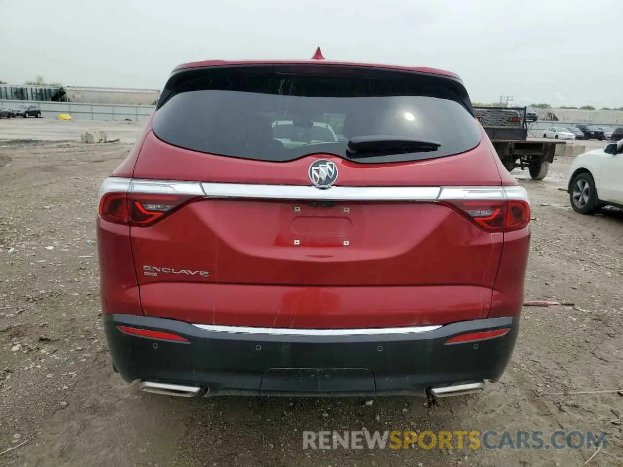 6 fotografías del automóvil dañado 5GAEVBKW6NJ172444 BUICK ENCLAVE 2022