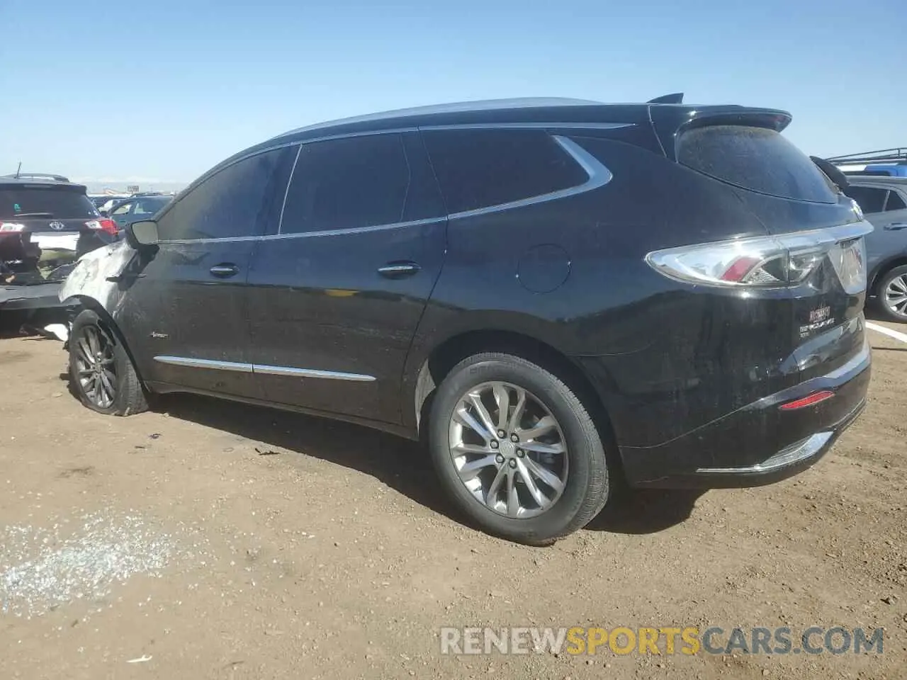2 fotografías del automóvil dañado 5GAEVCKW6NJ186768 BUICK ENCLAVE 2022