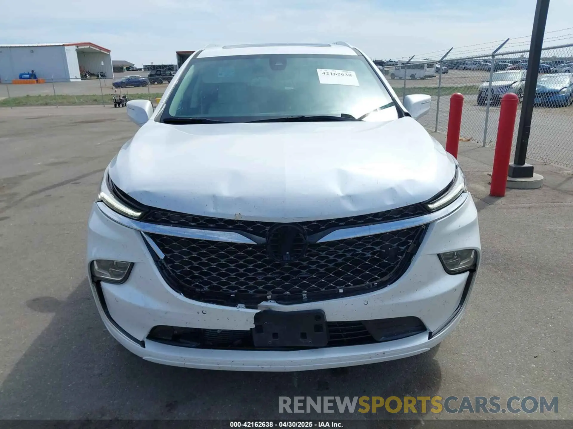 12 fotografías del automóvil dañado 5GAEVCKWXNJ100071 BUICK ENCLAVE 2022