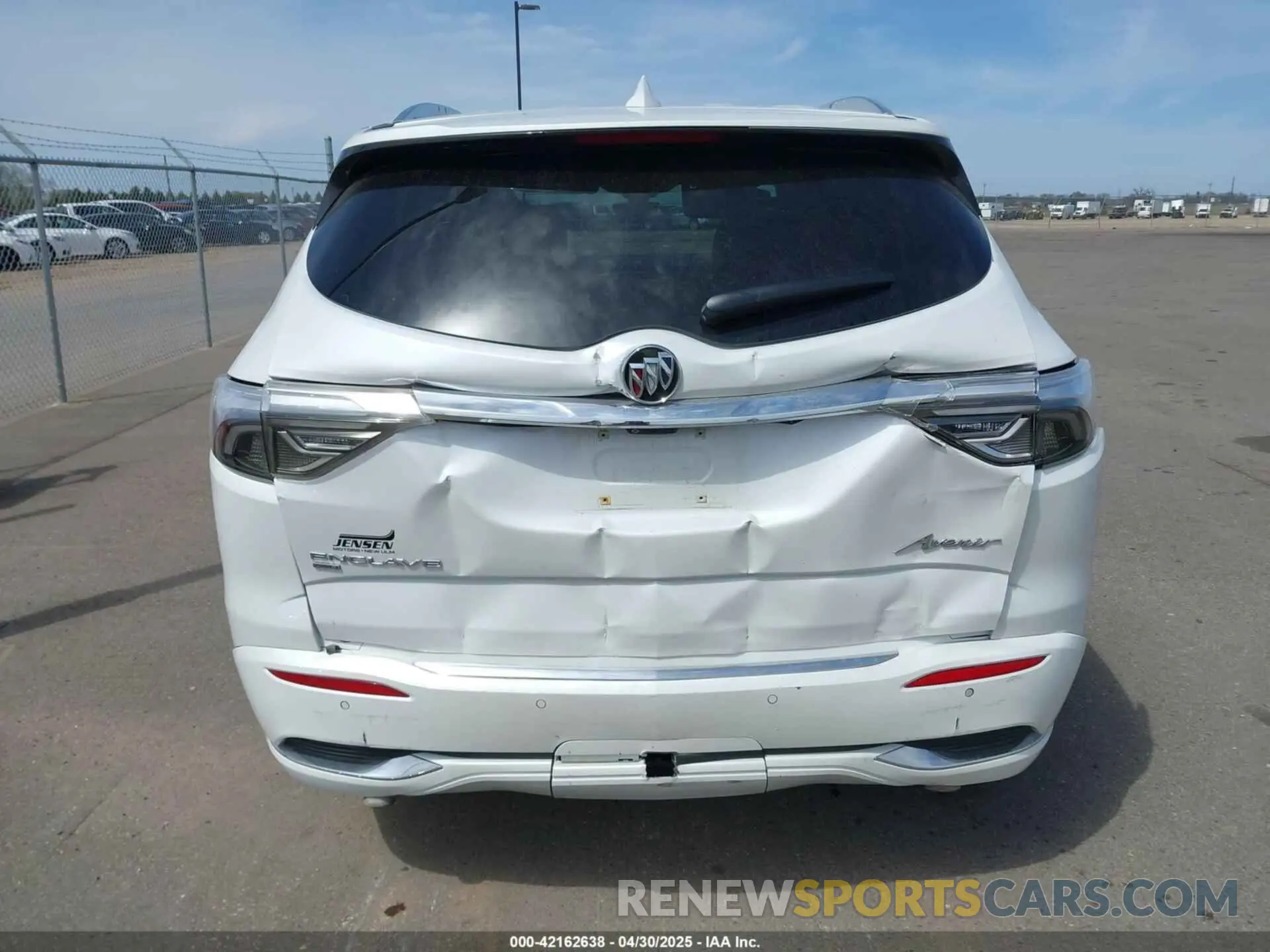 16 fotografías del automóvil dañado 5GAEVCKWXNJ100071 BUICK ENCLAVE 2022