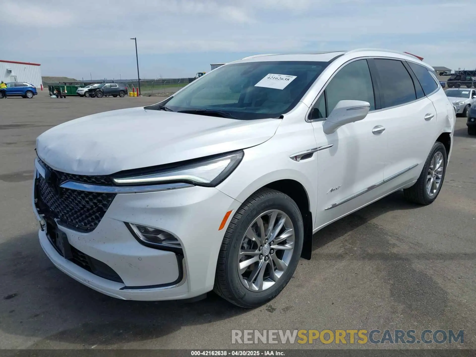 2 fotografías del automóvil dañado 5GAEVCKWXNJ100071 BUICK ENCLAVE 2022