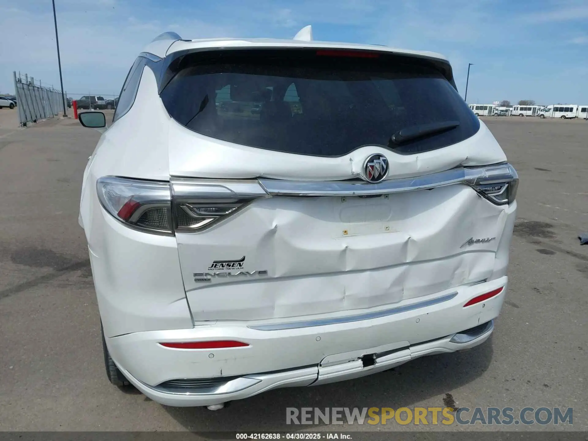6 fotografías del automóvil dañado 5GAEVCKWXNJ100071 BUICK ENCLAVE 2022