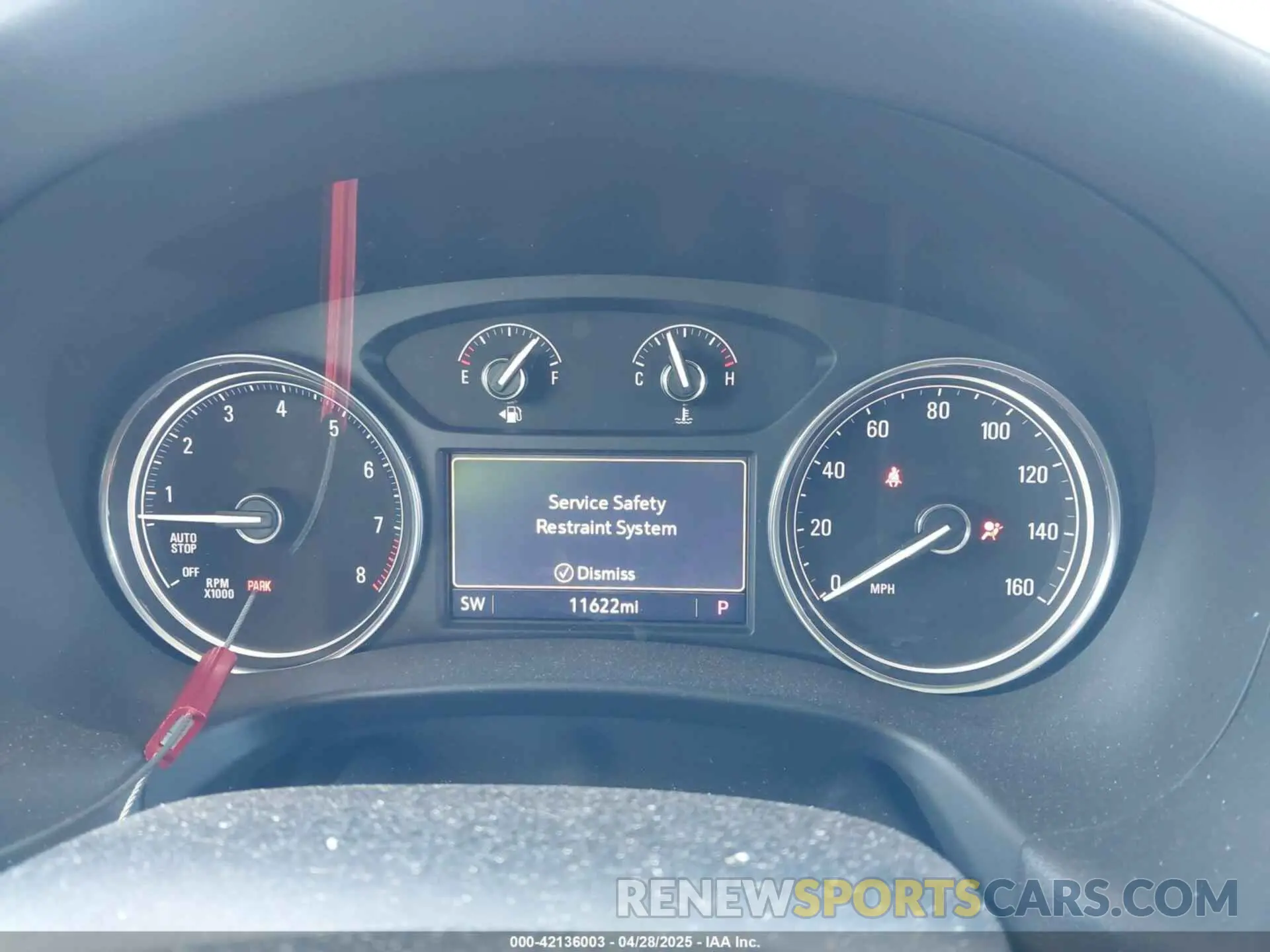 7 fotografías del automóvil dañado 5GAERBKW1PJ239992 BUICK ENCLAVE 2023