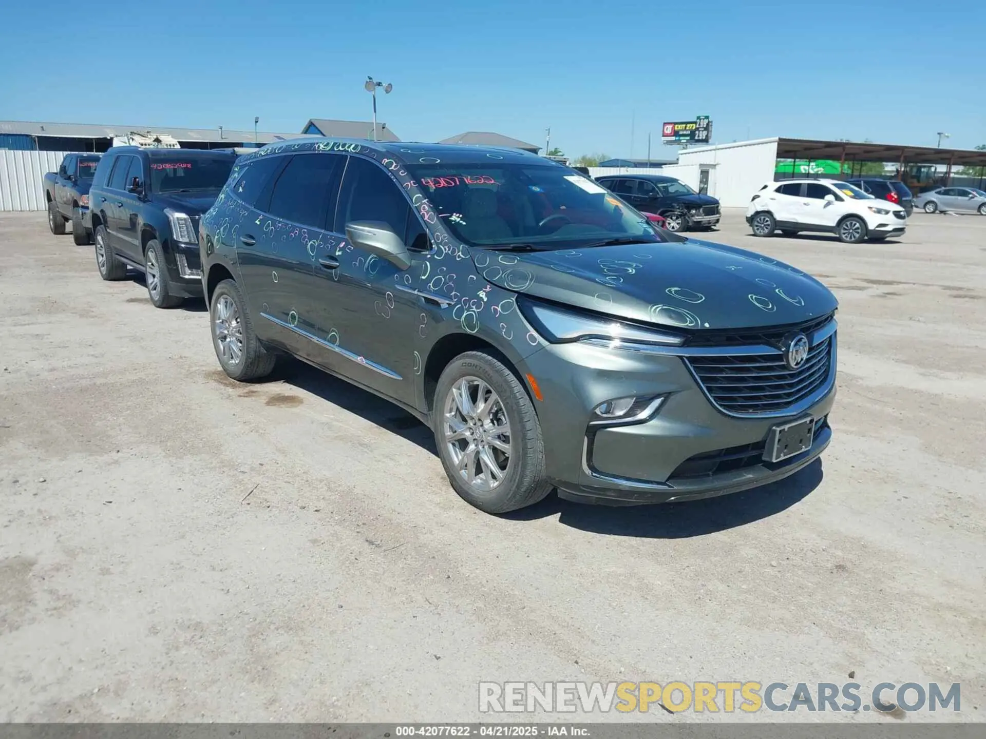 1 fotografías del automóvil dañado 5GAERBKW3PJ158055 BUICK ENCLAVE 2023