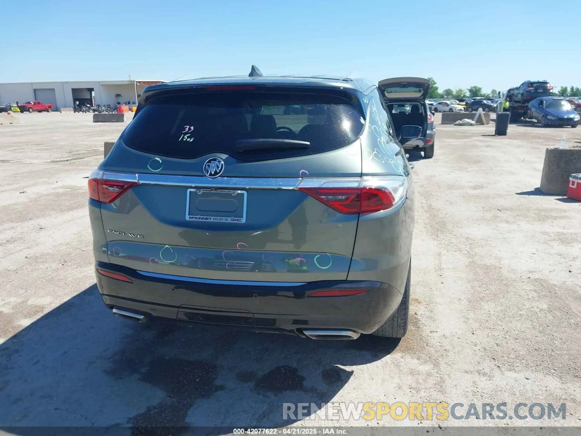 16 fotografías del automóvil dañado 5GAERBKW3PJ158055 BUICK ENCLAVE 2023
