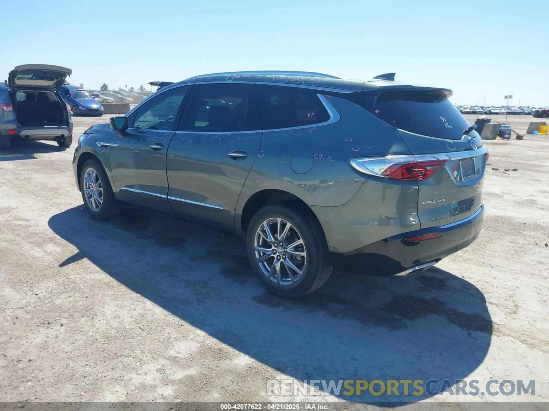 3 fotografías del automóvil dañado 5GAERBKW3PJ158055 BUICK ENCLAVE 2023