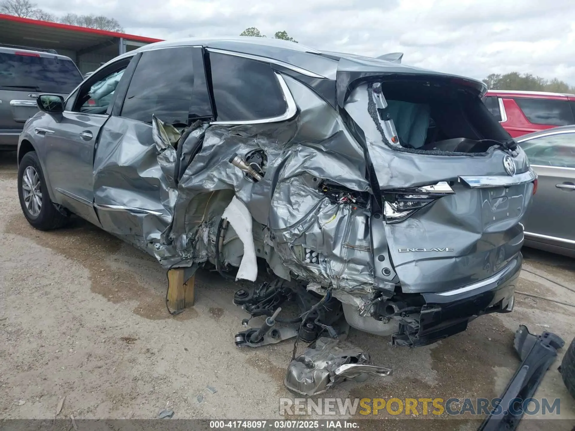 3 fotografías del automóvil dañado 5GAERBKW3PJ205651 BUICK ENCLAVE 2023