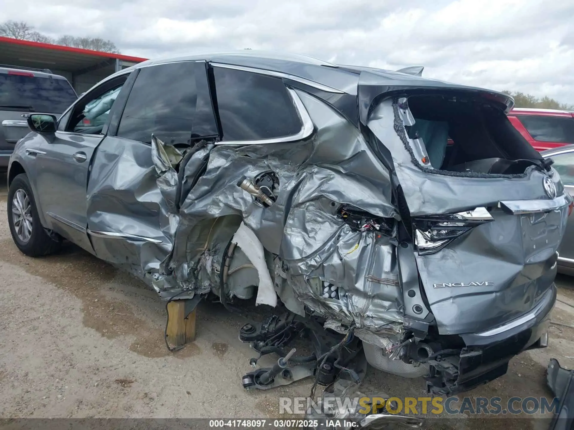 6 fotografías del automóvil dañado 5GAERBKW3PJ205651 BUICK ENCLAVE 2023