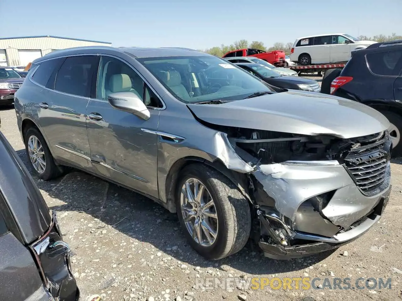 4 fotografías del automóvil dañado 5GAERBKW9PJ191450 BUICK ENCLAVE 2023
