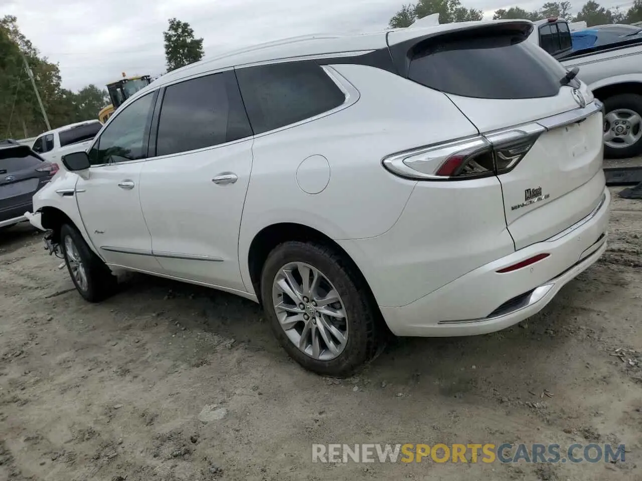 2 fotografías del automóvil dañado 5GAERDKW3PJ135127 BUICK ENCLAVE 2023