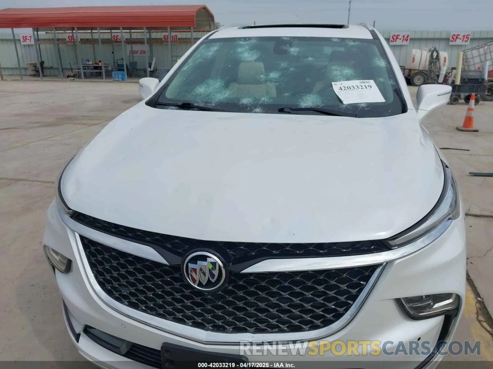 6 fotografías del automóvil dañado 5GAERDKW7PJ144056 BUICK ENCLAVE 2023