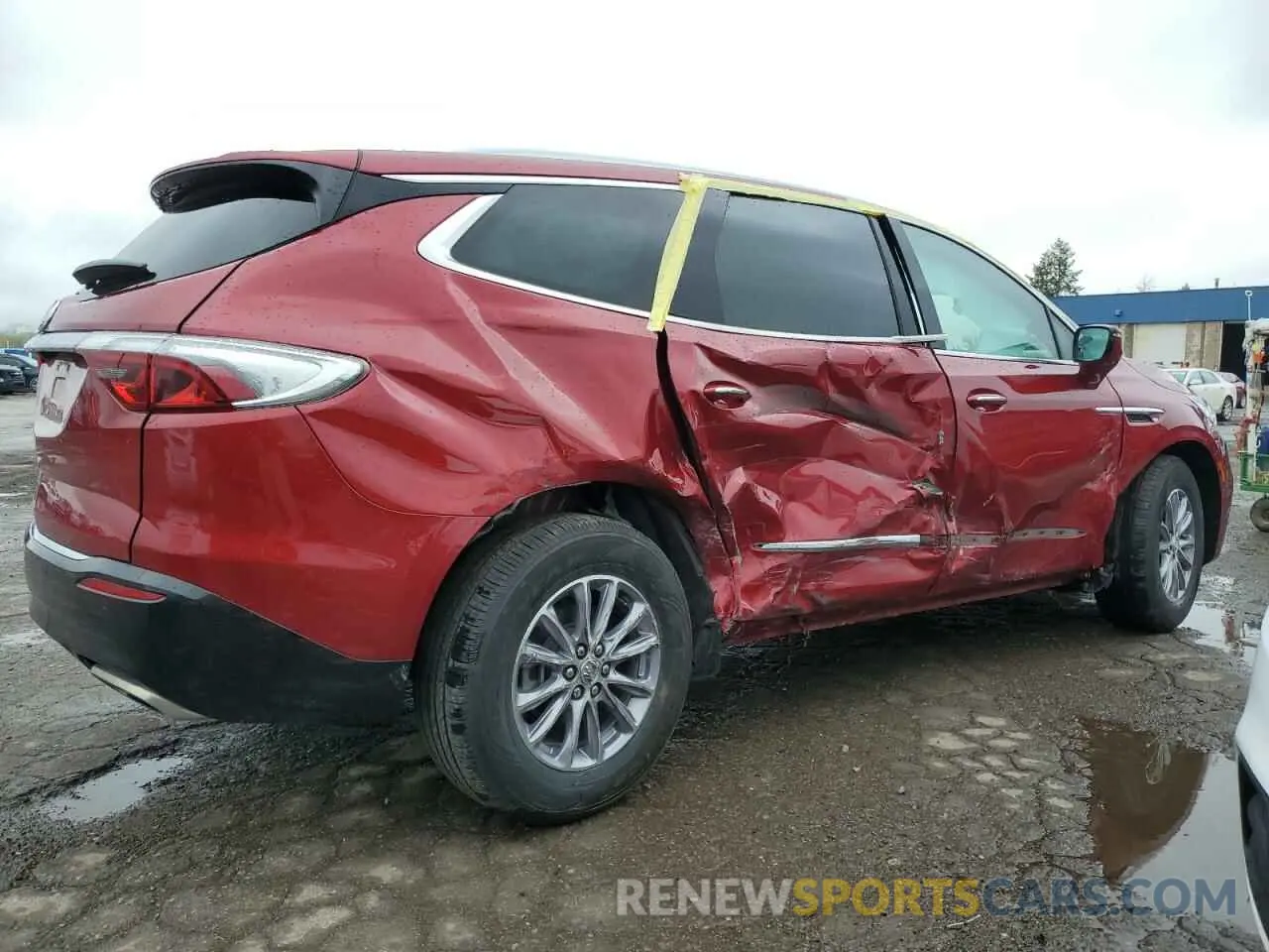 3 fotografías del automóvil dañado 5GAEVAKW1PJ250626 BUICK ENCLAVE 2023