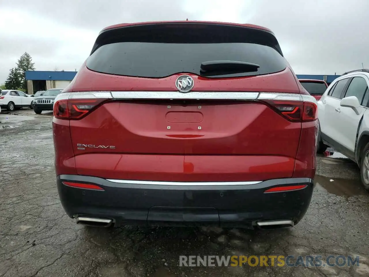 6 fotografías del automóvil dañado 5GAEVAKW1PJ250626 BUICK ENCLAVE 2023