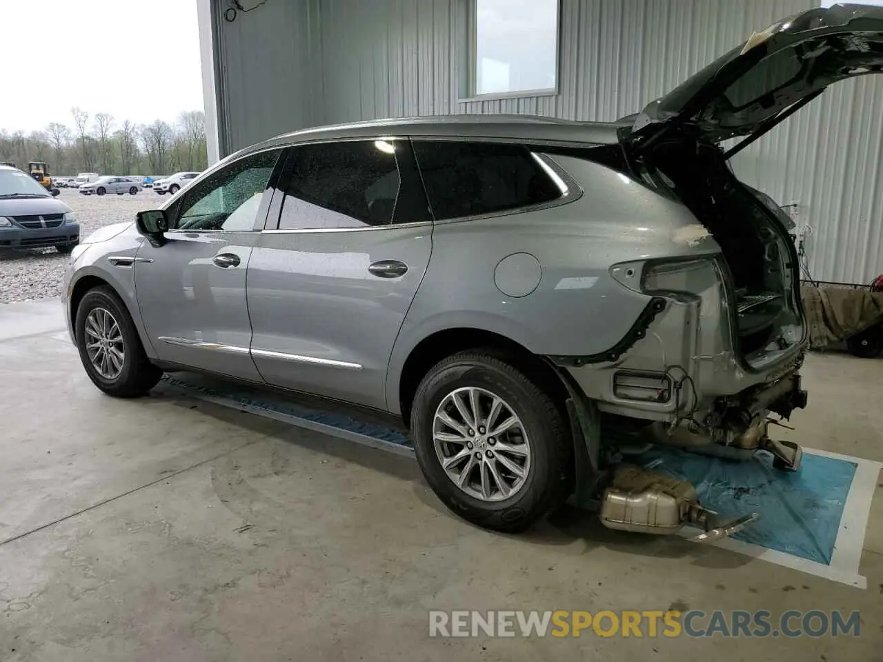 2 fotografías del automóvil dañado 5GAEVAKW1PJ255387 BUICK ENCLAVE 2023