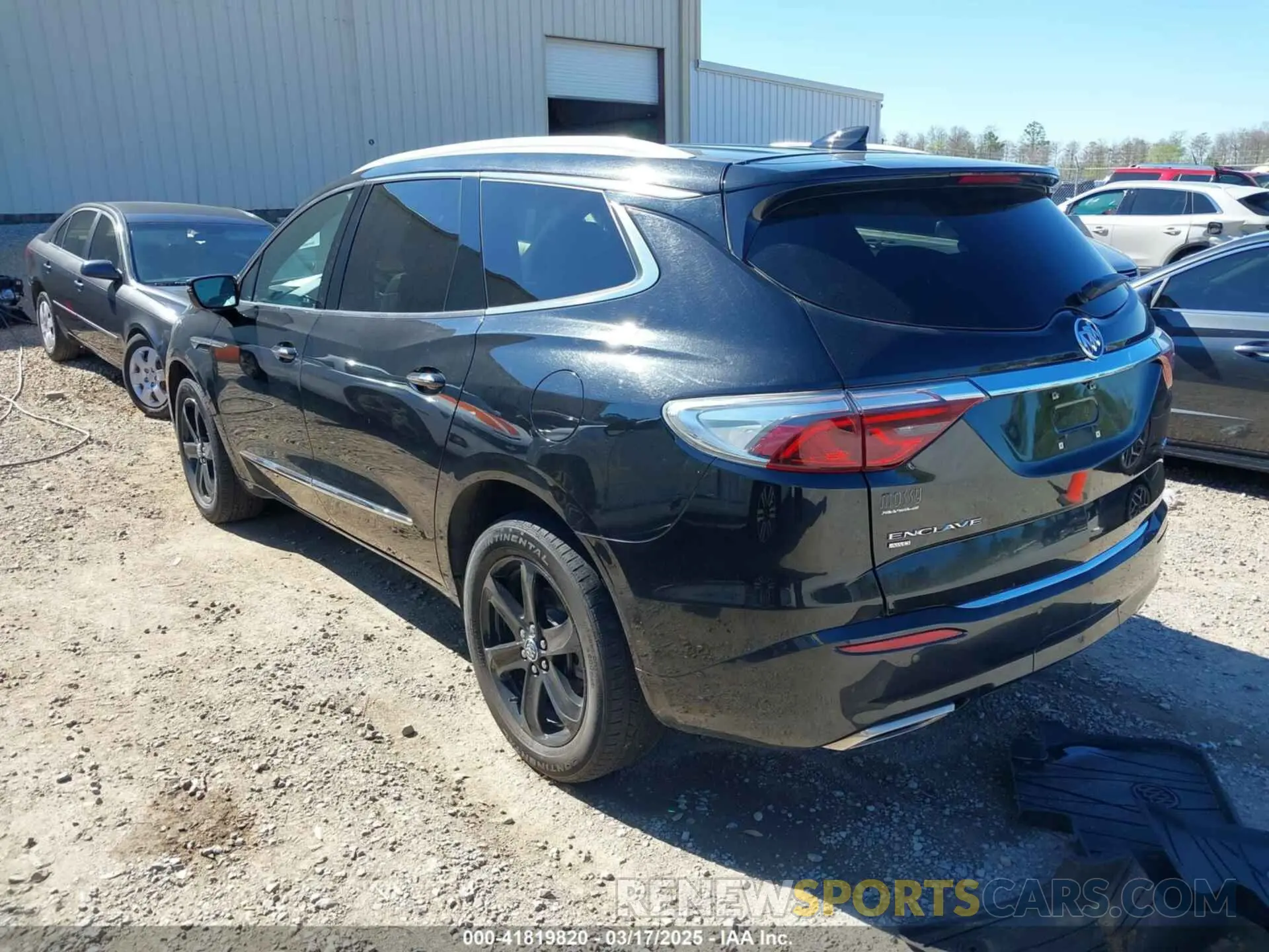 3 fotografías del automóvil dañado 5GAEVAKW3PJ122338 BUICK ENCLAVE 2023