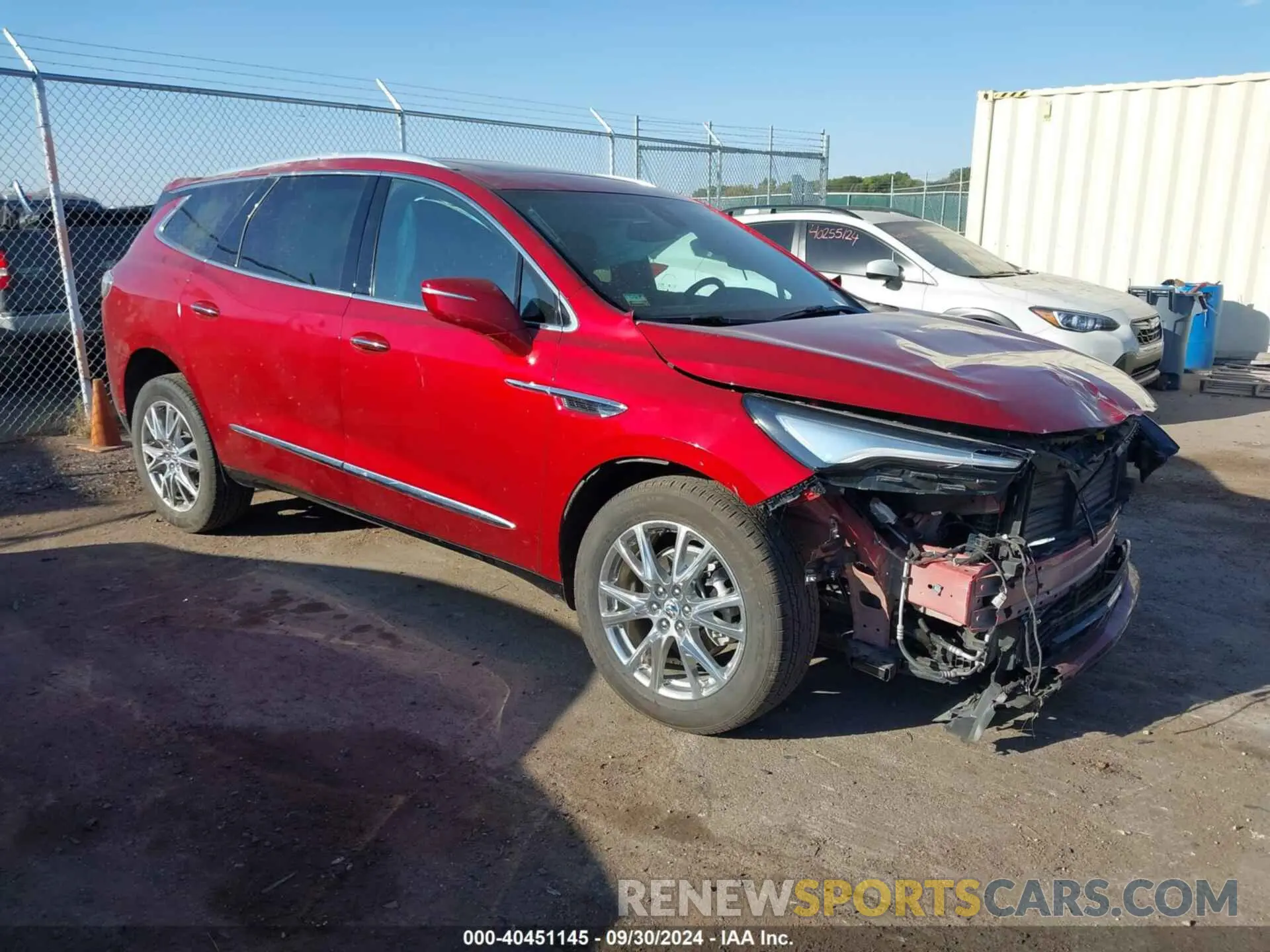1 fotografías del automóvil dañado 5GAEVAKW5PJ227754 BUICK ENCLAVE 2023
