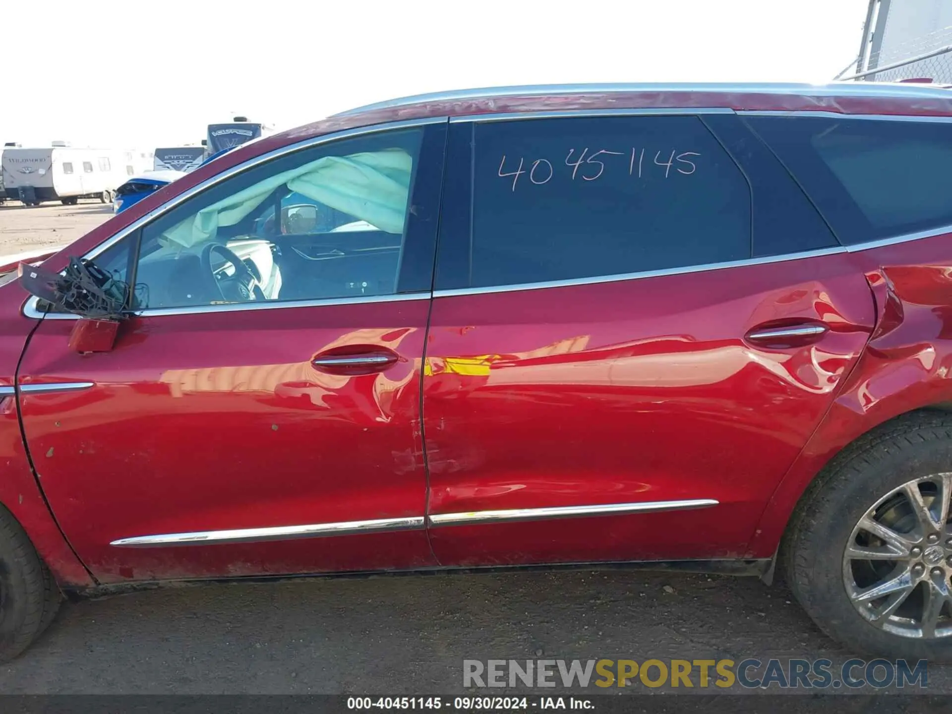 14 fotografías del automóvil dañado 5GAEVAKW5PJ227754 BUICK ENCLAVE 2023