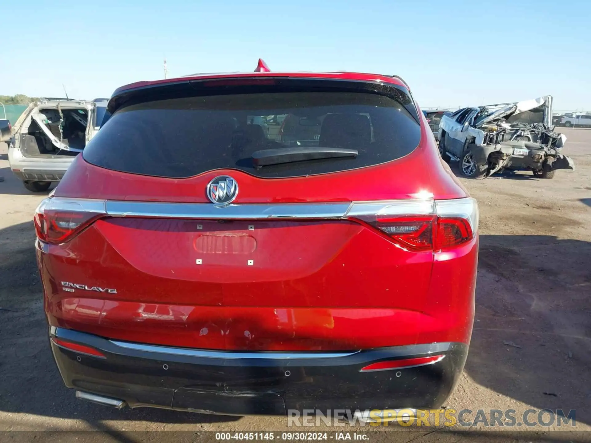 16 fotografías del automóvil dañado 5GAEVAKW5PJ227754 BUICK ENCLAVE 2023