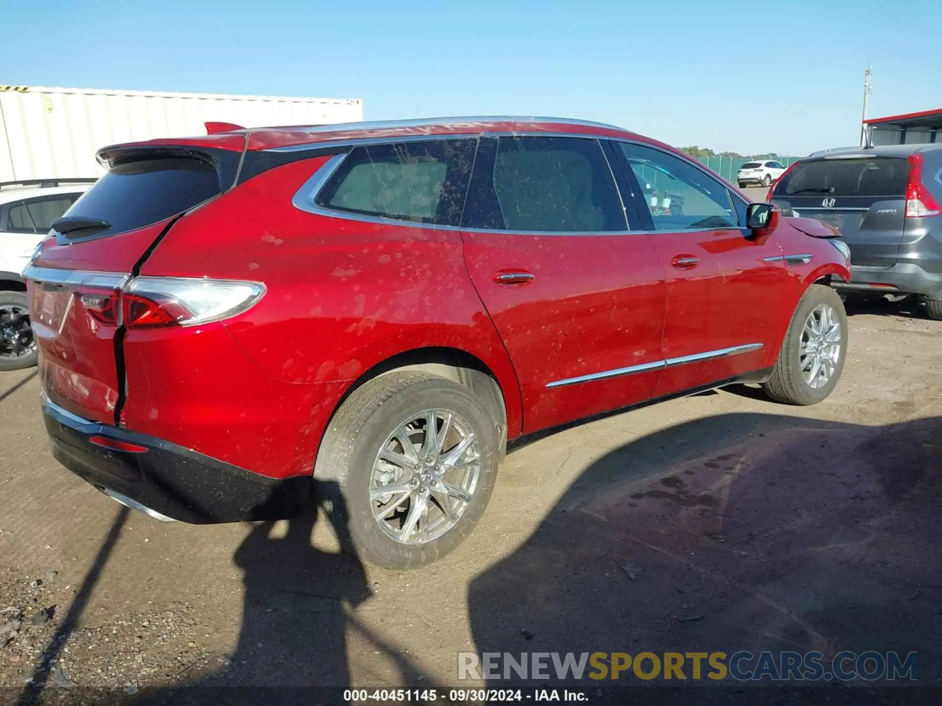 4 fotografías del automóvil dañado 5GAEVAKW5PJ227754 BUICK ENCLAVE 2023