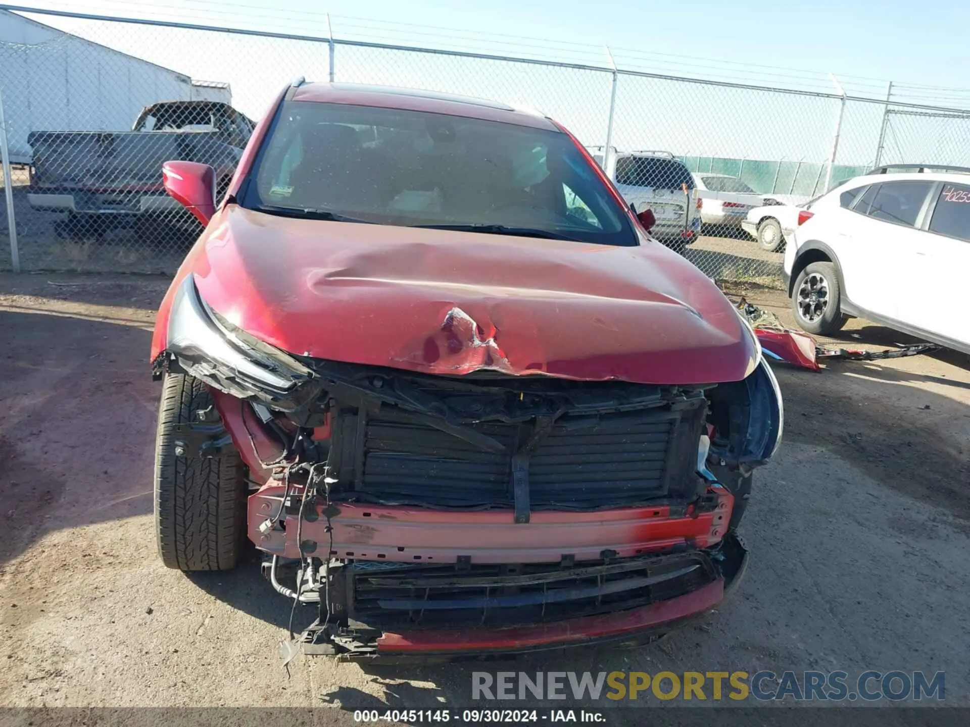 6 fotografías del automóvil dañado 5GAEVAKW5PJ227754 BUICK ENCLAVE 2023