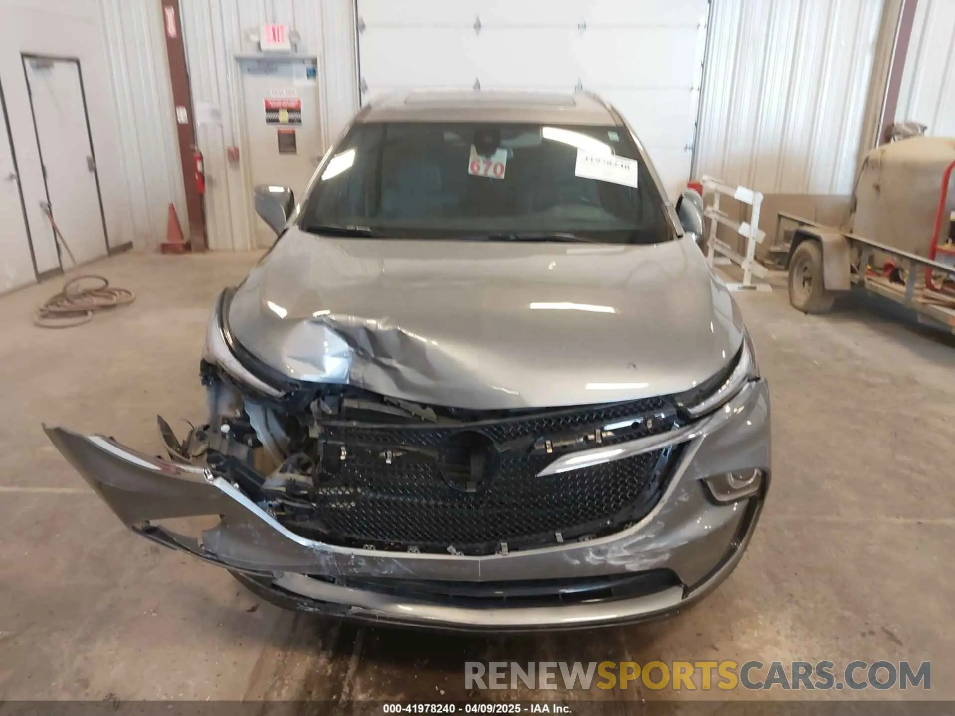 12 fotografías del automóvil dañado 5GAEVAKW7PJ227433 BUICK ENCLAVE 2023