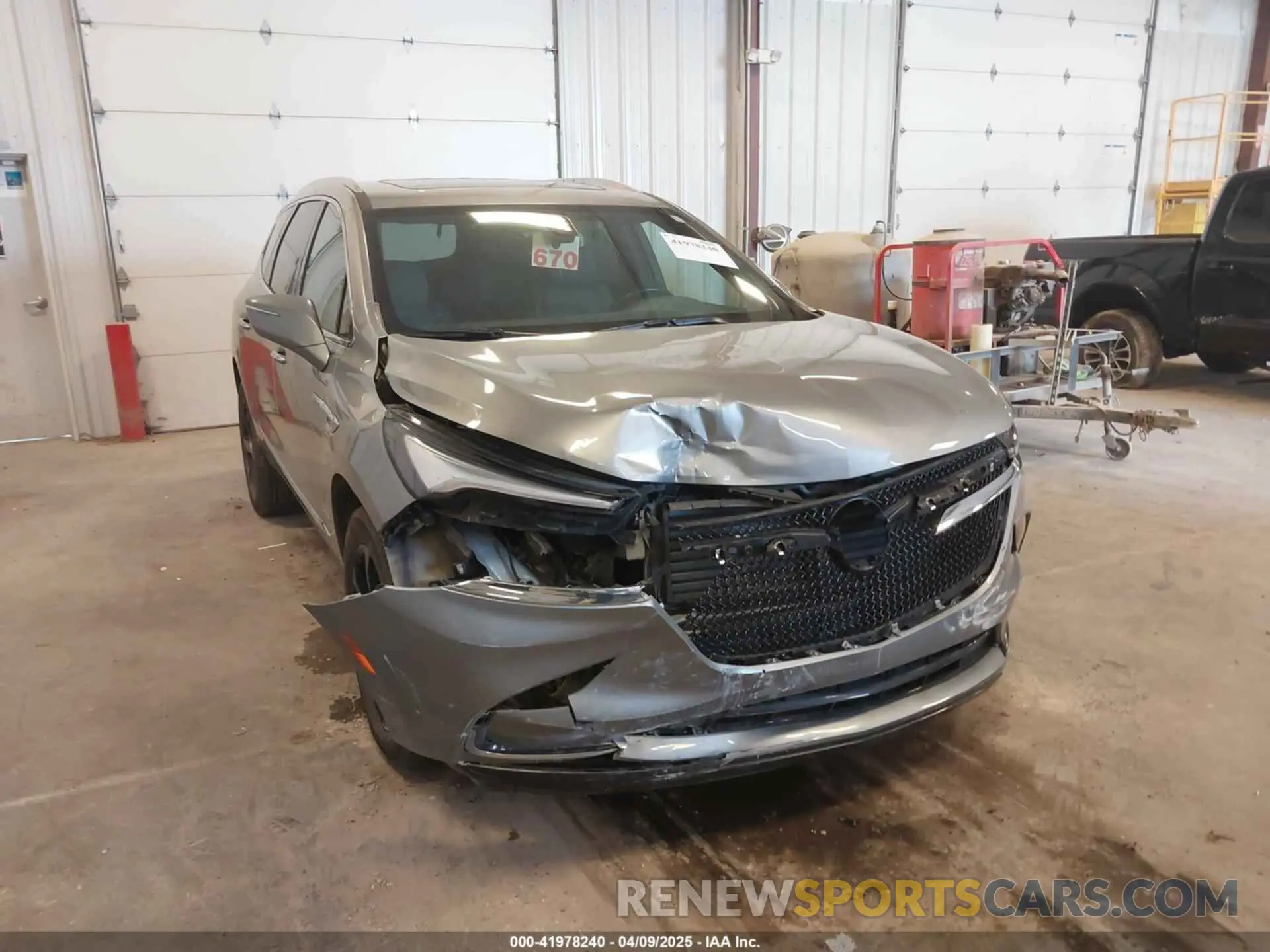 6 fotografías del automóvil dañado 5GAEVAKW7PJ227433 BUICK ENCLAVE 2023
