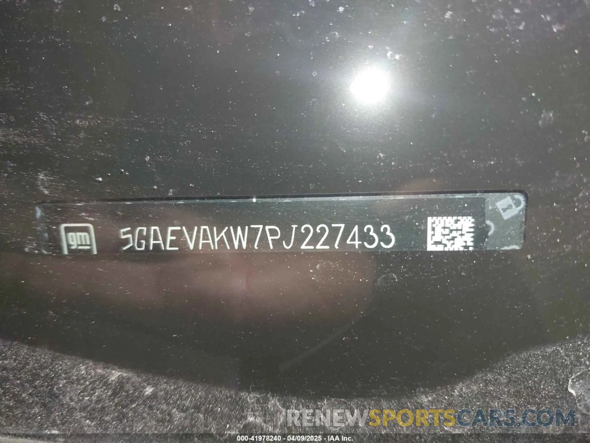 9 fotografías del automóvil dañado 5GAEVAKW7PJ227433 BUICK ENCLAVE 2023