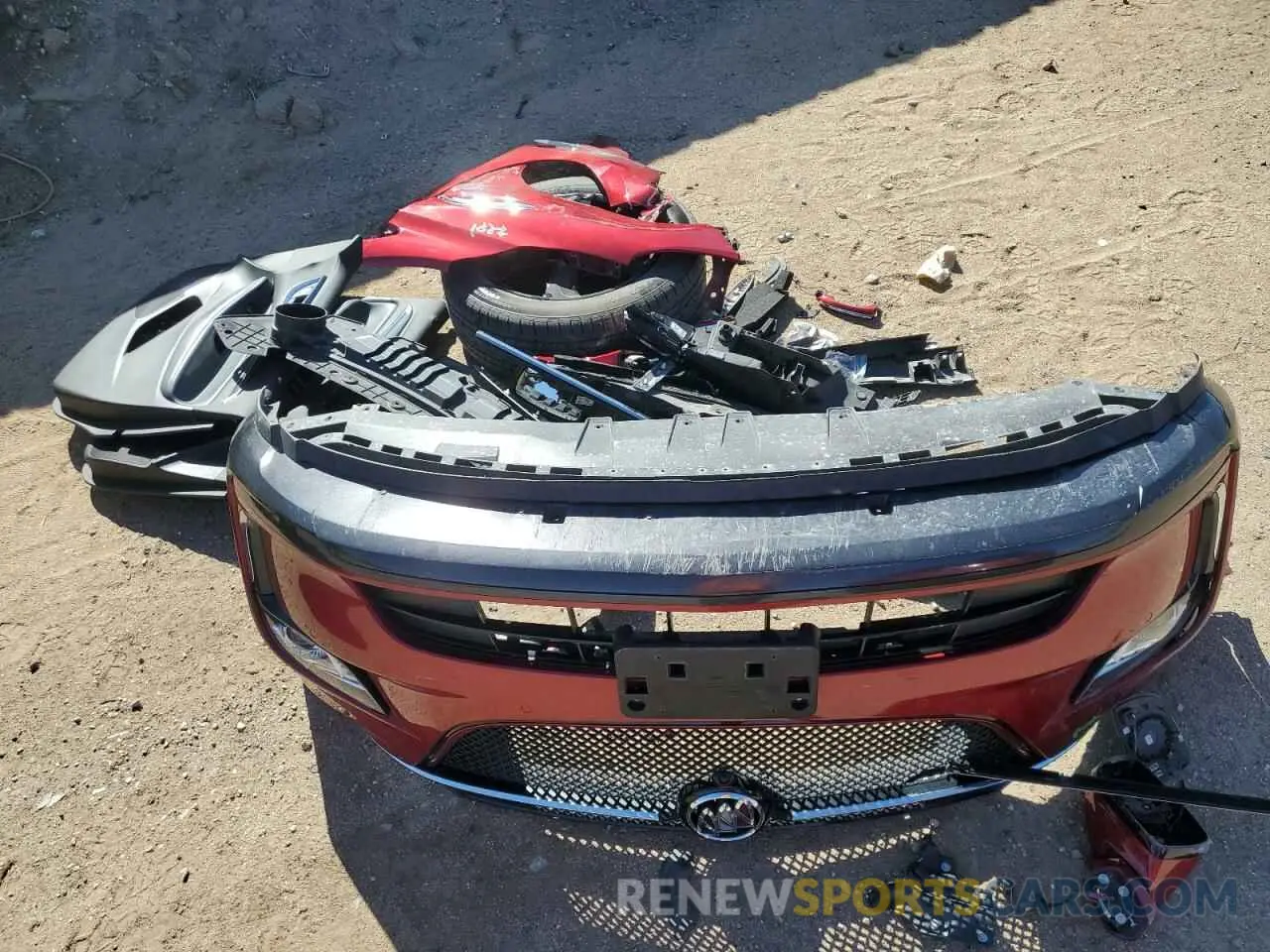 13 fotografías del automóvil dañado 5GAEVAKW9PJ214246 BUICK ENCLAVE 2023