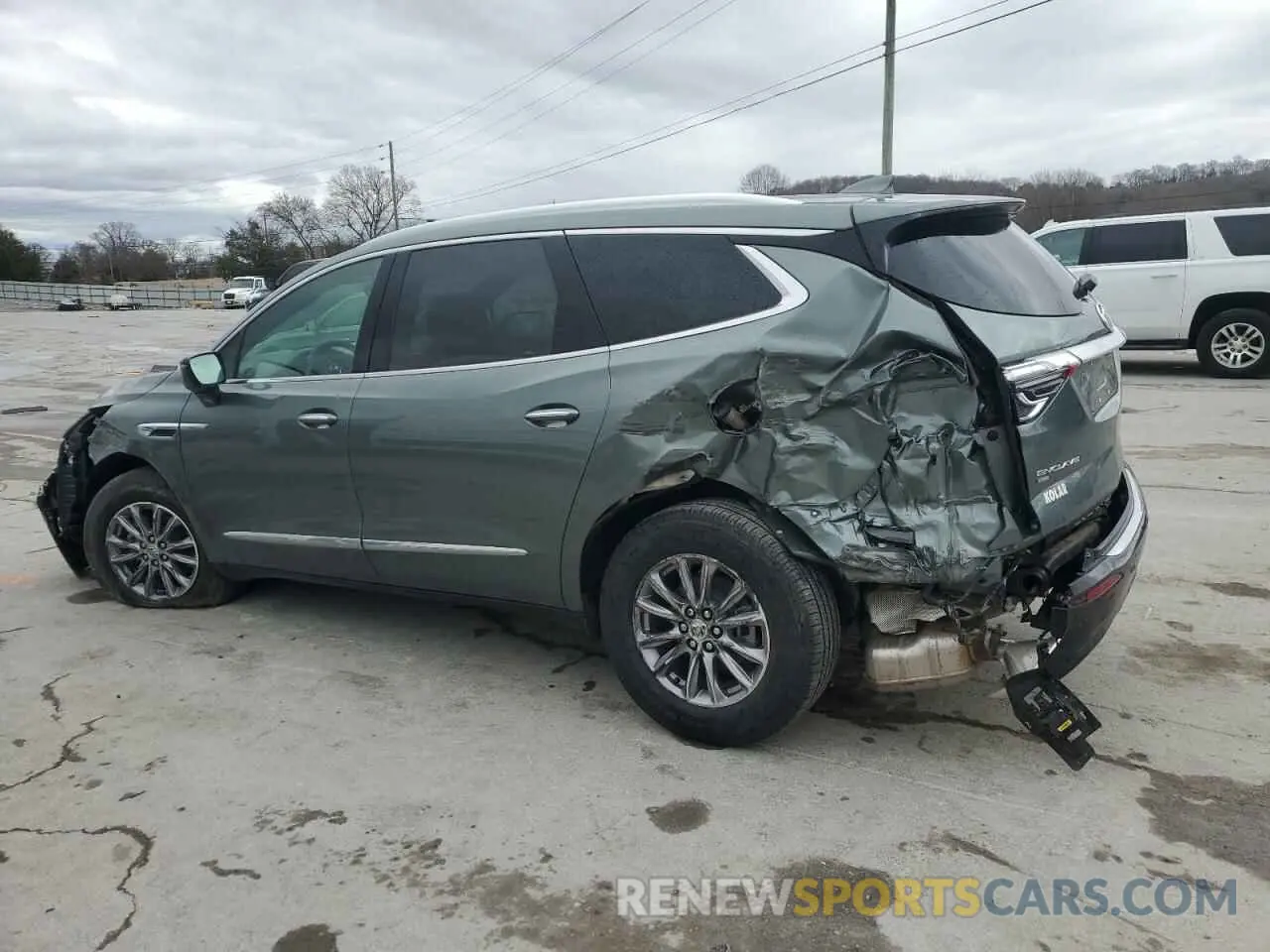 2 fotografías del automóvil dañado 5GAEVBKW8PJ212610 BUICK ENCLAVE 2023