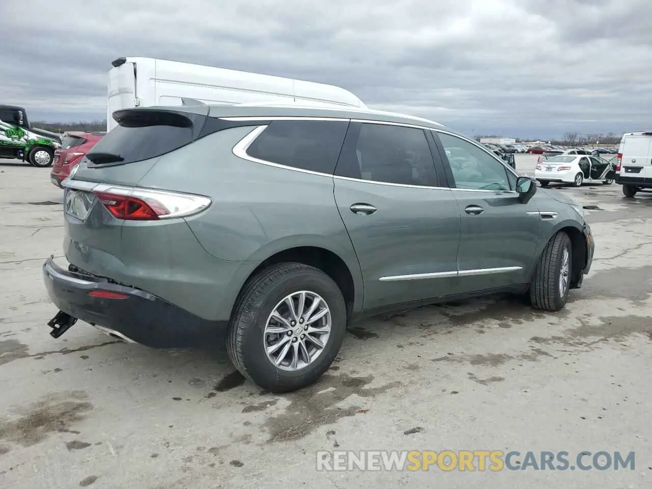 3 fotografías del automóvil dañado 5GAEVBKW8PJ212610 BUICK ENCLAVE 2023