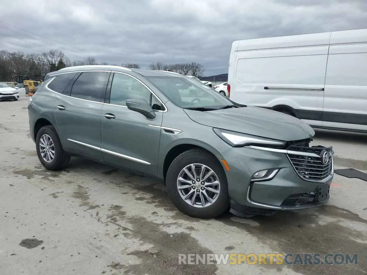 4 fotografías del automóvil dañado 5GAEVBKW8PJ212610 BUICK ENCLAVE 2023