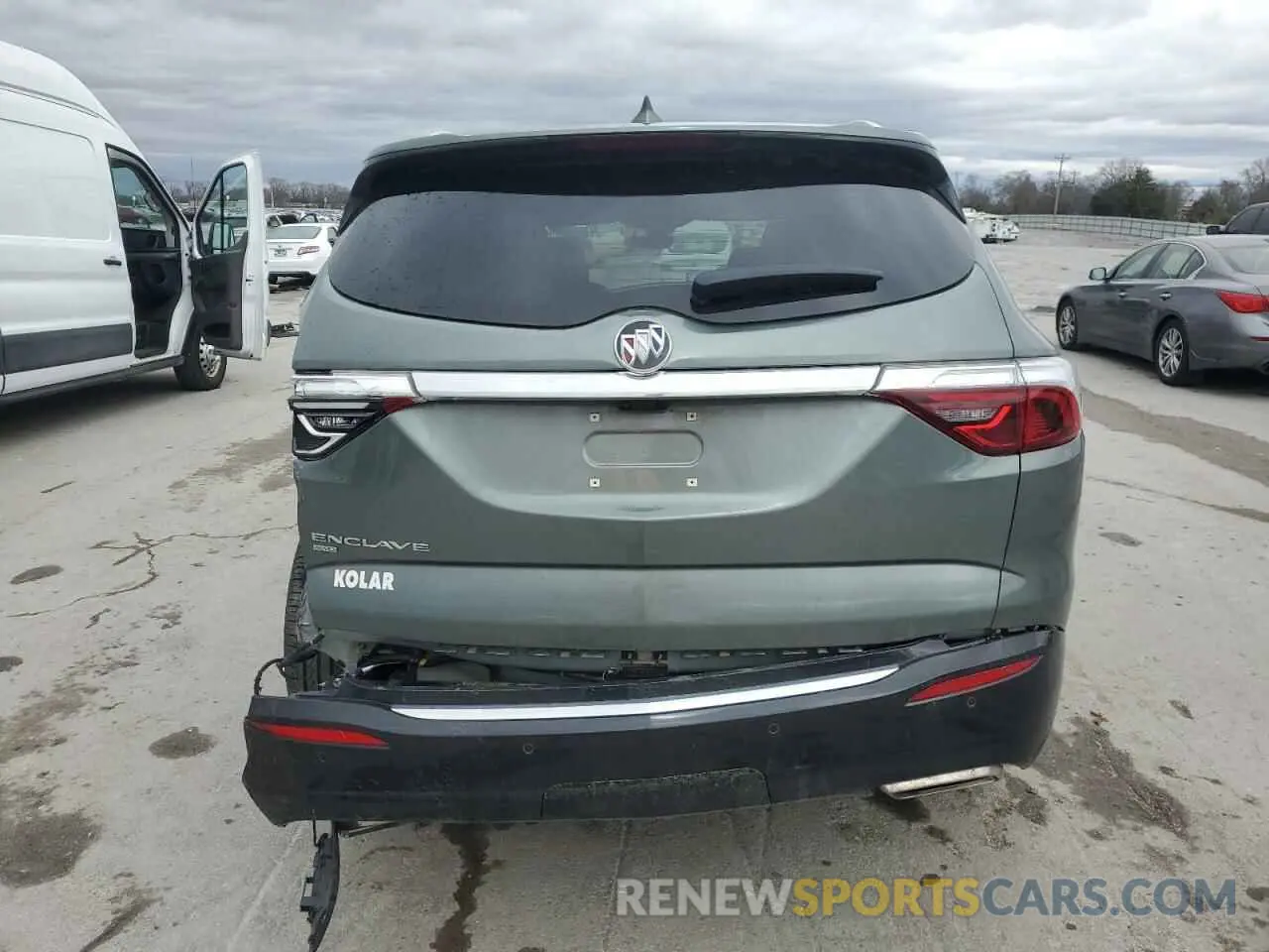 6 fotografías del automóvil dañado 5GAEVBKW8PJ212610 BUICK ENCLAVE 2023