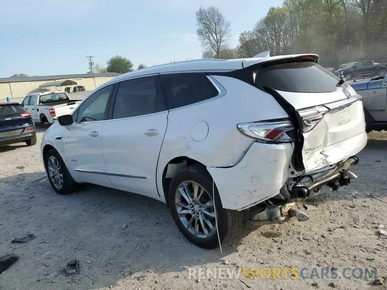 2 fotografías del automóvil dañado 5GAEVCKW2PJ189492 BUICK ENCLAVE 2023