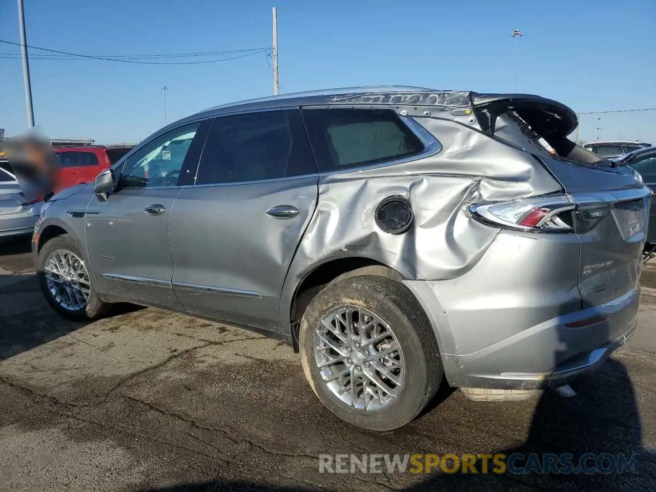 2 fotografías del automóvil dañado 5GAEVCKWXPJ158345 BUICK ENCLAVE 2023