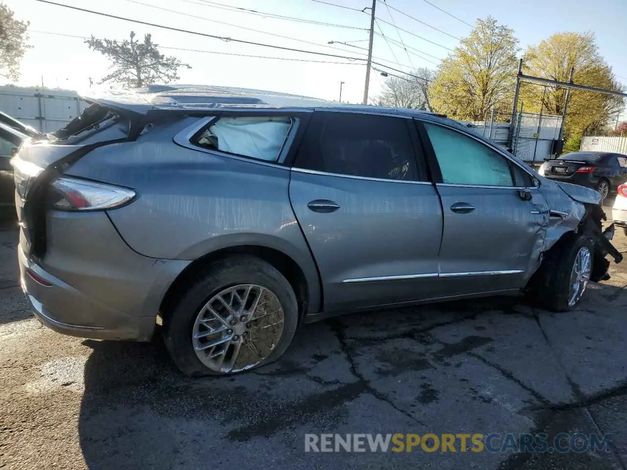 3 fotografías del automóvil dañado 5GAEVCKWXPJ158345 BUICK ENCLAVE 2023