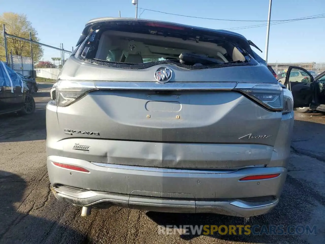 6 fotografías del automóvil dañado 5GAEVCKWXPJ158345 BUICK ENCLAVE 2023