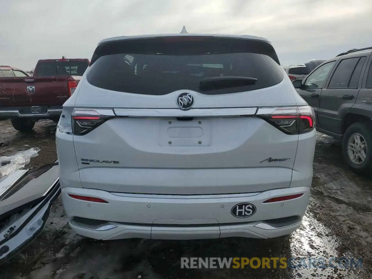 6 fotografías del automóvil dañado 5GAEVCKWXPJ228023 BUICK ENCLAVE 2023
