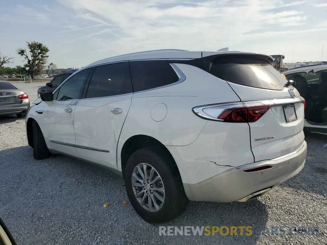 2 fotografías del automóvil dañado 5GAERBKW0RJ121791 BUICK ENCLAVE 2024