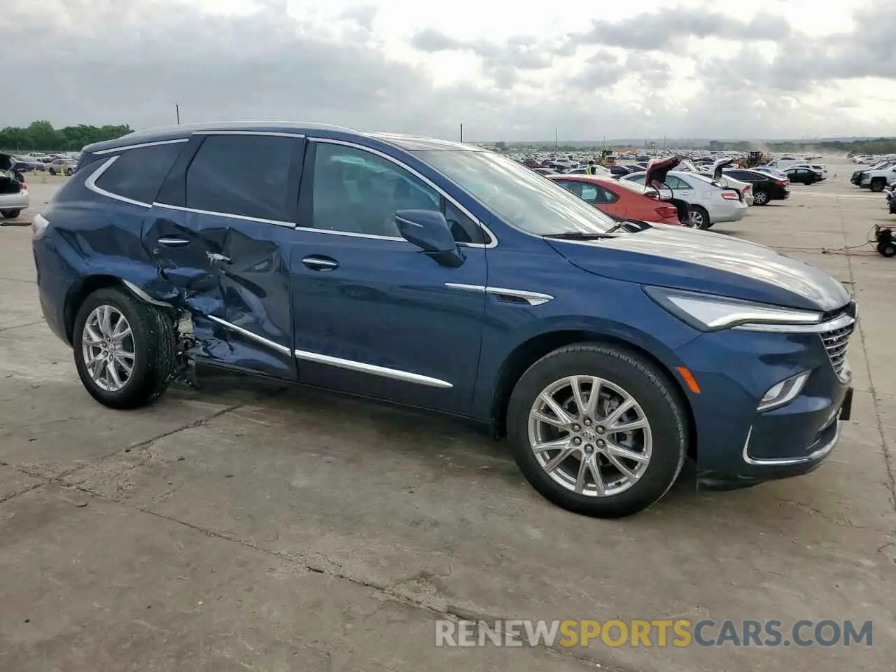 4 fotografías del automóvil dañado 5GAERBKW4RJ104654 BUICK ENCLAVE 2024