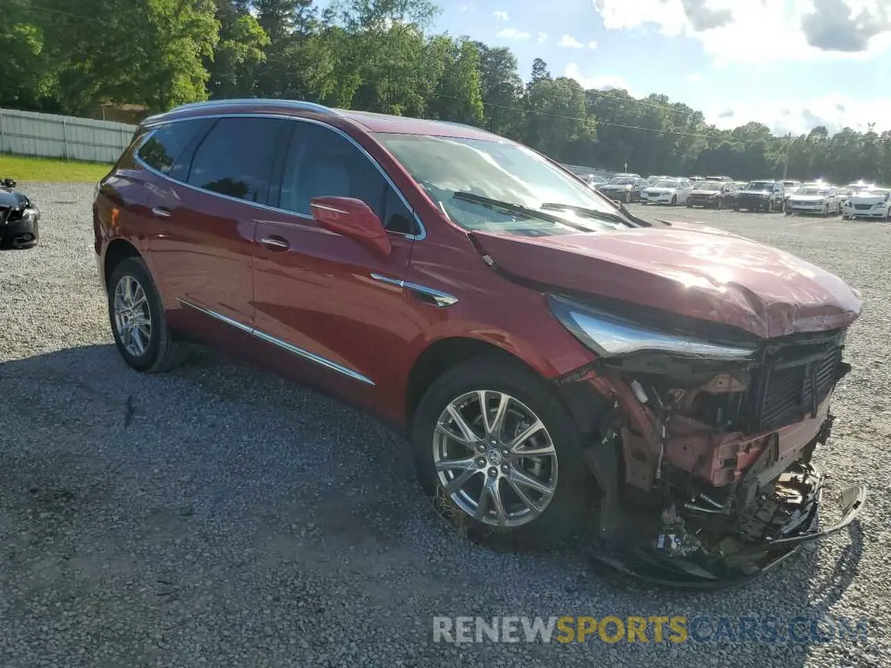 4 fotografías del automóvil dañado 5GAERBKWXRJ106814 BUICK ENCLAVE 2024