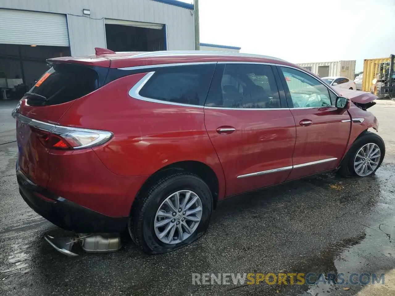 3 fotografías del automóvil dañado 5GAERCKW1RJ113110 BUICK ENCLAVE 2024