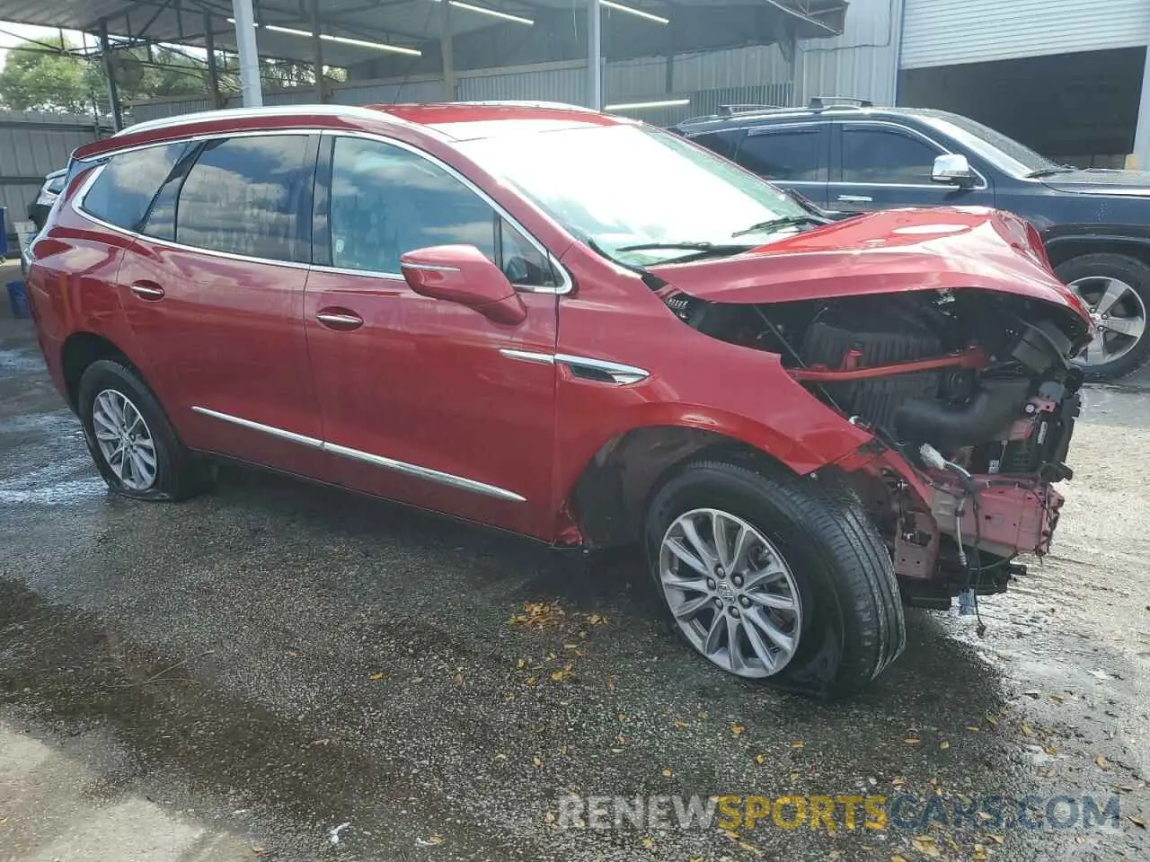 4 fotografías del automóvil dañado 5GAERCKW1RJ113110 BUICK ENCLAVE 2024
