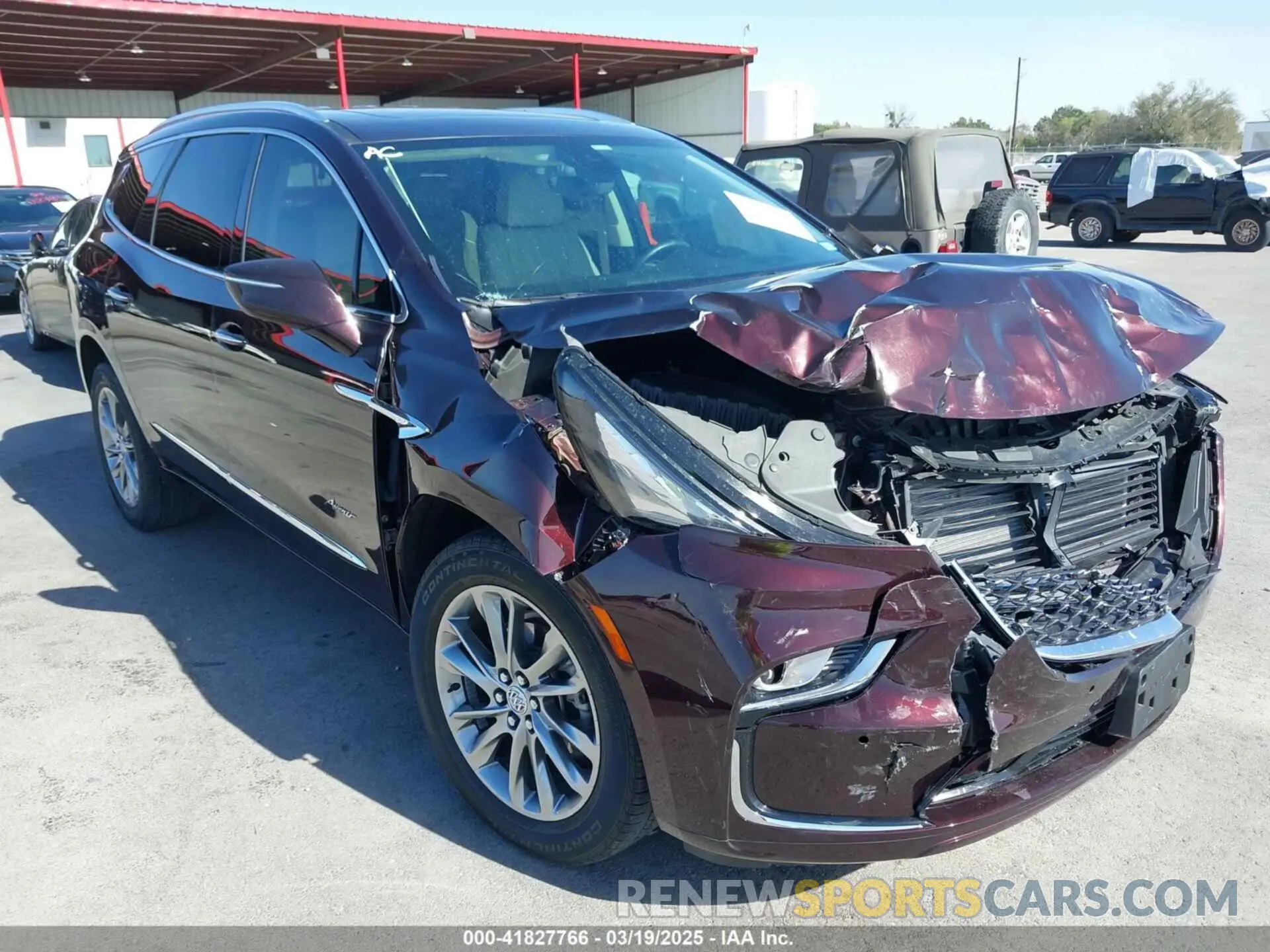 1 fotografías del automóvil dañado 5GAERDKW6RJ110662 BUICK ENCLAVE 2024