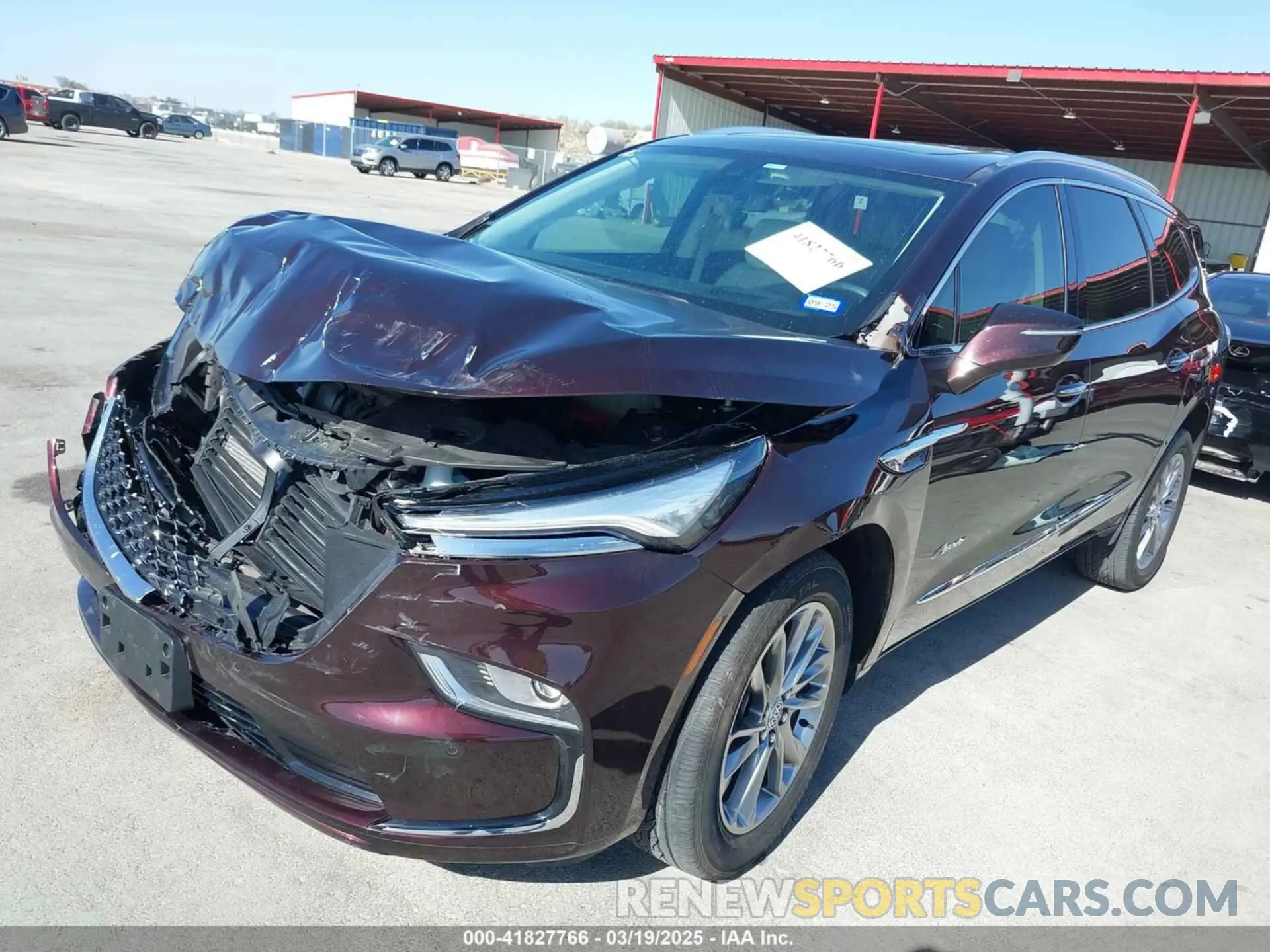 2 fotografías del automóvil dañado 5GAERDKW6RJ110662 BUICK ENCLAVE 2024