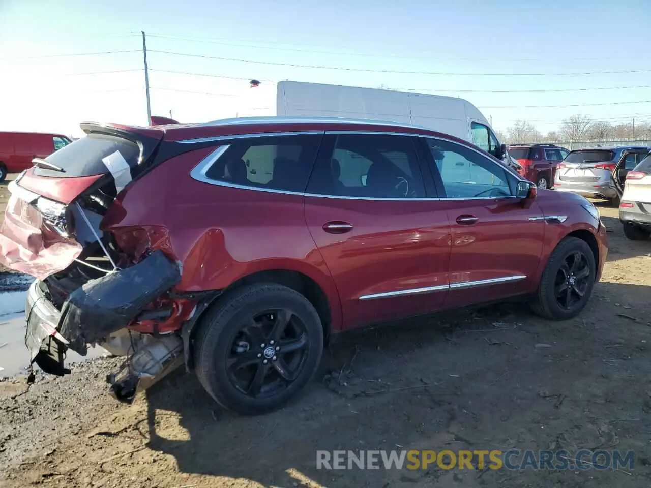 3 fotografías del automóvil dañado 5GAEVAKW9RJ125277 BUICK ENCLAVE 2024