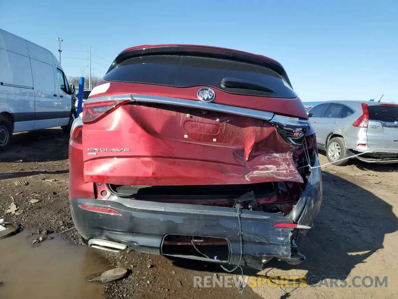 6 fotografías del automóvil dañado 5GAEVAKW9RJ125277 BUICK ENCLAVE 2024