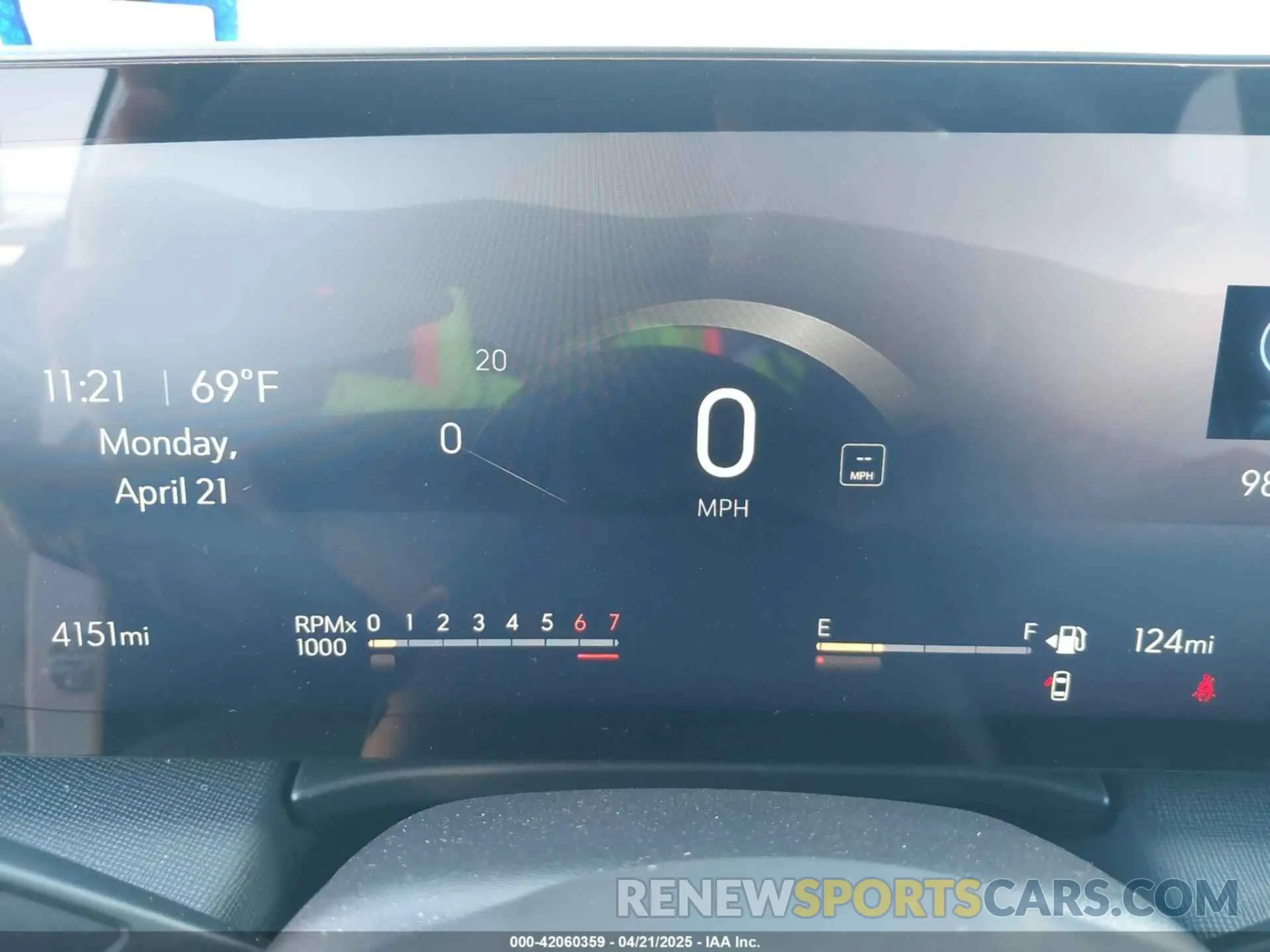 7 fotografías del automóvil dañado 5GAERARS8SJ174029 BUICK ENCLAVE 2025